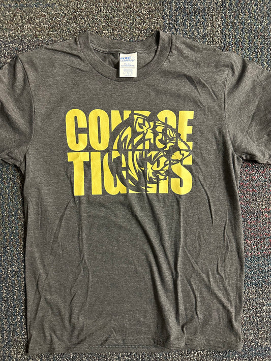 Conroe Tiger Shirt - Gray